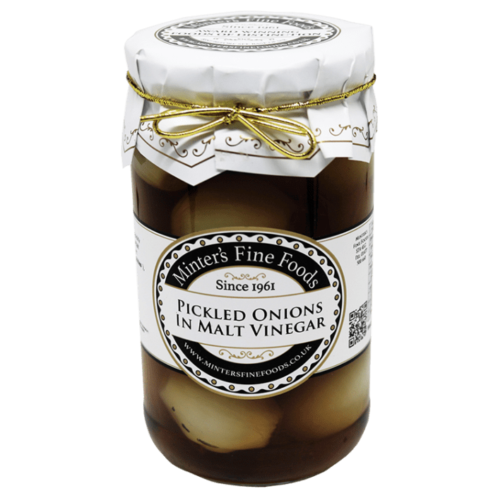Pickled Onions in Honey & Balsamic Vinegar 12 x 450g Minters Fine Foods