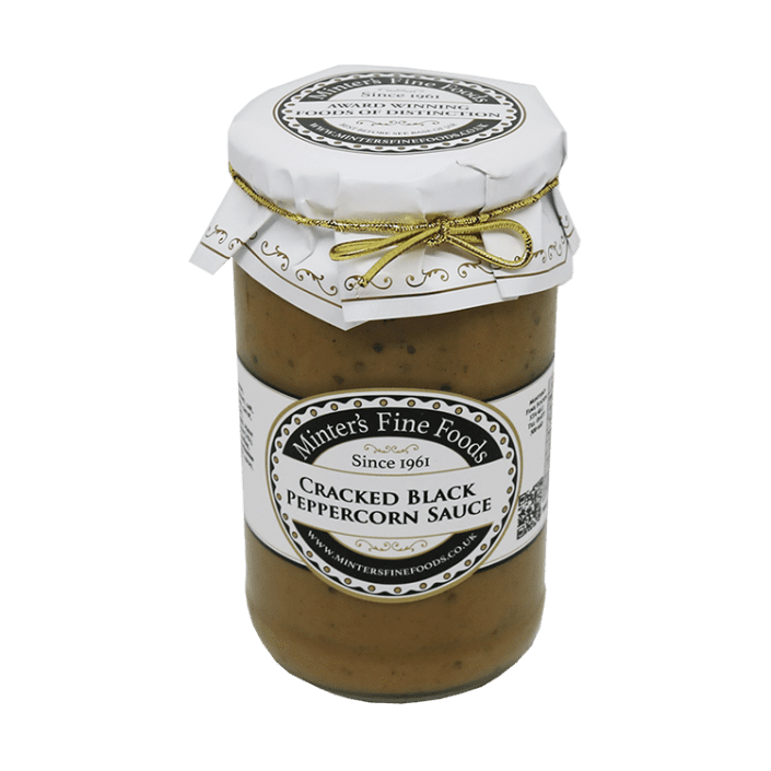 Cracked Black Peppercorn Sauce 12 x 470ml Minters Fine Foods