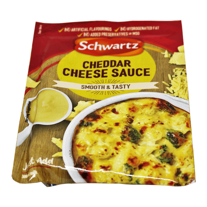 Schwartz Cheddar Cheese Sauce Mix 12 x 40g Minters Fine Foods