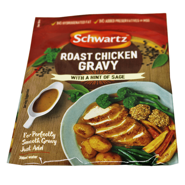 Schwartz Mix for Classic Roast Beef Gravy 12 x 27g Minters Fine Foods