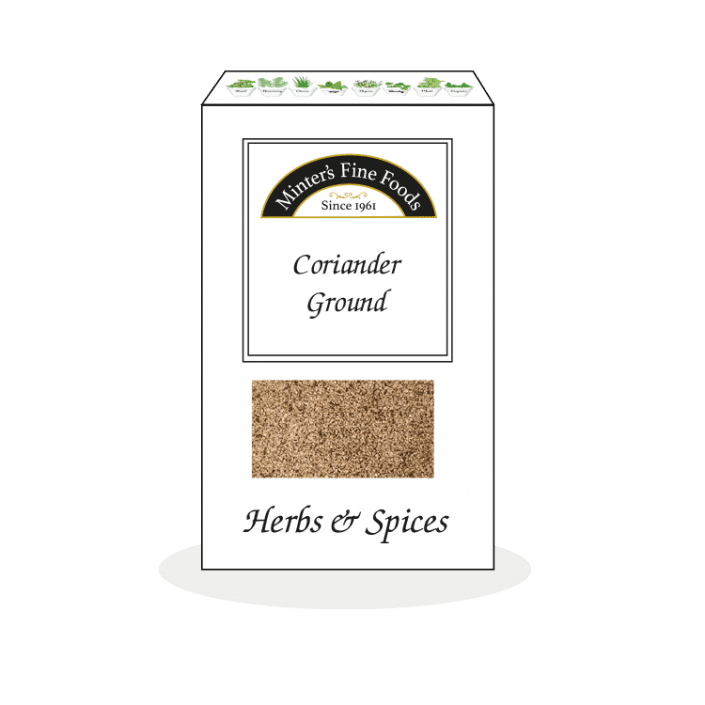 Coriander Ground 6 x 40g Minters Fine Foods