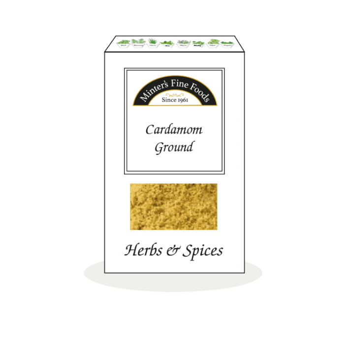 Cardamon Ground 6 x 10g Minters Fine Foods